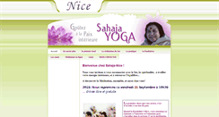 Desktop Screenshot of nice-yoga.fr