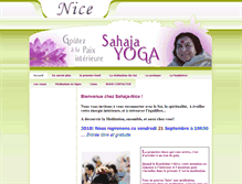 Tablet Screenshot of nice-yoga.fr